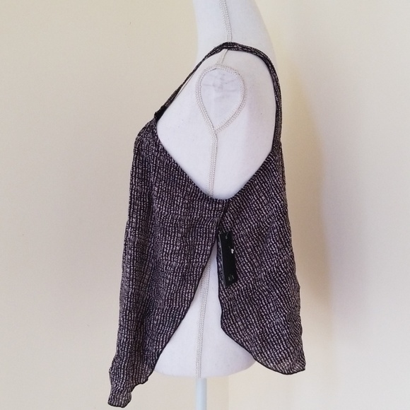 NWT! ARMANI EXCHANGE Asymmetric Size S Tank - Picture 2 of 5